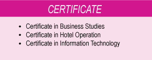 menu certificate