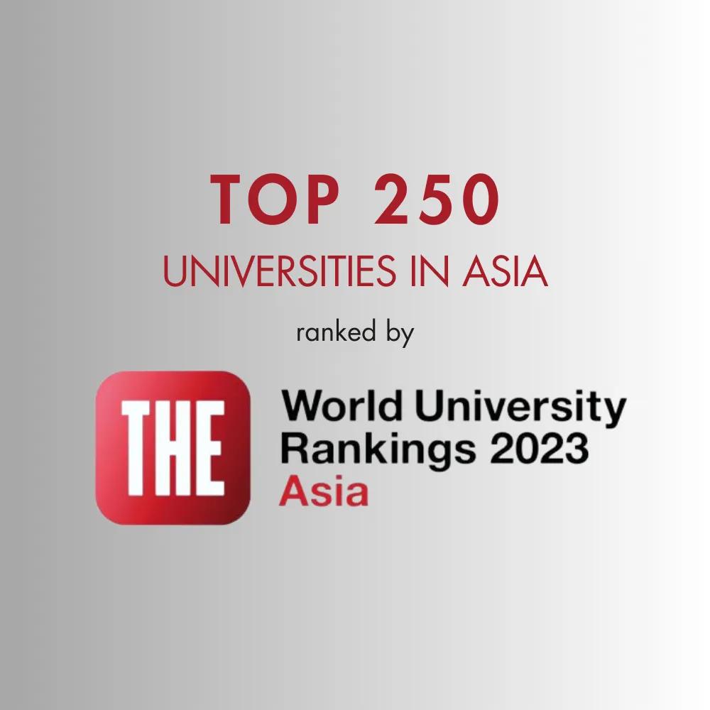 Times higher education asia ranking