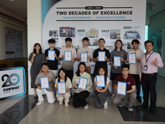 Sunway College JB Students Achieve Medals at National Competitions