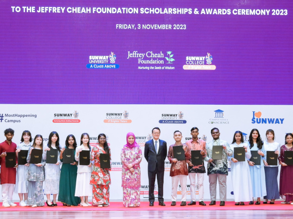 Jeffrey Cheah Foundation Awards RM52 Million in Scholarships for 2023